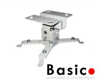 Basic Universal-Beamerhalterung - 1200 - 12cm weiss/silber/schwarz