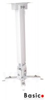 Basic Universal-Beamerhalterung - 4070 - 40cm bis 70cm weiss