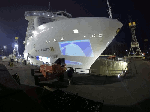 Schiff Frontansicht GIF