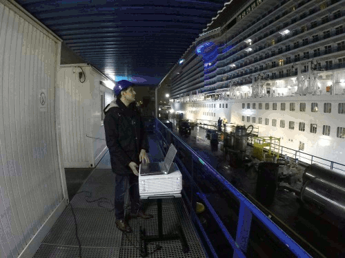 Schiff Seitenansicht GIF